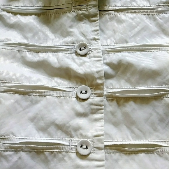 NWT Chico's Sz M Optic White Kayte Jacket - Picture 3 of 7